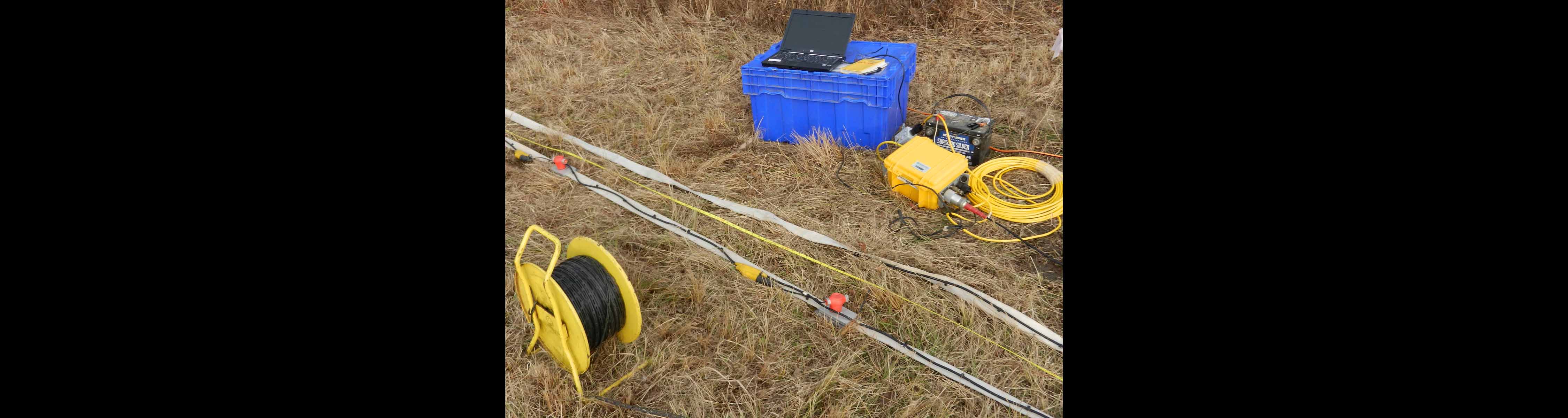 Geometrics Geode Seismograph System for MASW Certification of a Levee
